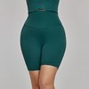 【限时秒】YOGACODE【火树银花系列】胖梨轻塑瑜伽短裤女3分裤高腰紧身7A抗菌骑行裤大码运动短裤DWS215044 商品缩略图2