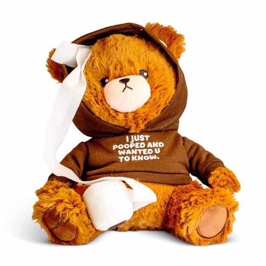 美国Punchkins蓬奇毛绒熊玩偶系列 棕色小熊 商品图0