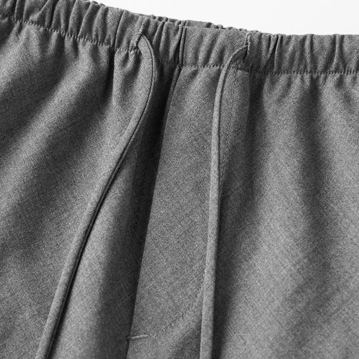 ROMI STUDIO“轻盈自在”绵羊毛混纺立裁垂感直筒休闲裤 RWCSXG1513 商品图2