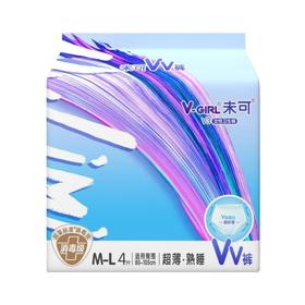洁伶V-GIRL 未可裤型卫生巾M码 4片/包