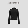ROMI STUDIO“摩登复古”土耳其绵羊皮修身短款皮衣外套RW24WW01163 商品缩略图1