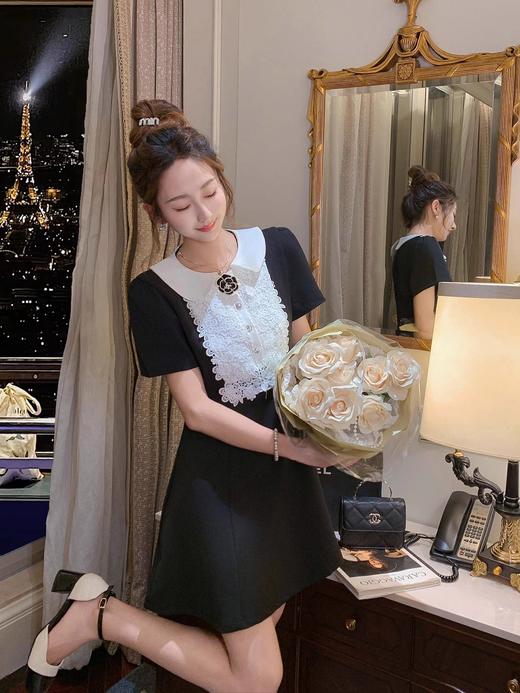 张心子【香感千金】miu系富家千金气质连衣裙 U2503054 商品图4