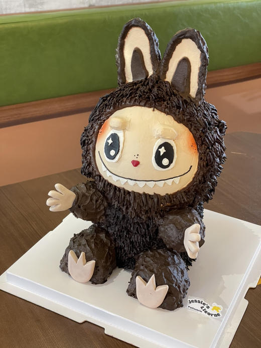 拉布布造型奶油蛋糕 商品图0