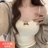 性感小吊带背心带胸垫少女风纯欲辣妹美背裹胸内搭外穿修身上衣女 商品缩略图0