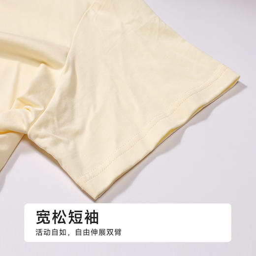 都市丽人女士棉质短袖套装薄40支TC拉架生活家居短袖类LHH2F2 商品图5