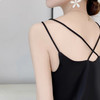2025年吊带背心女内搭白色美背醋酸仿真丝上衣缎面夏西装仿打底衫 商品缩略图1