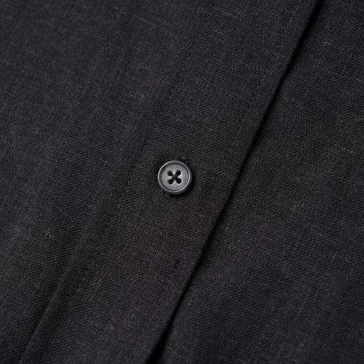 ROMI STUDIO“去繁就简”木棉莱赛尔混纺宽松长袖衬衣 RWCSS71690 商品图3