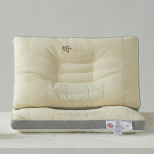 自然醒自然草本荞麦养护枕头护颈椎助睡眠专用枕芯家用套装一对成人不塌陷硬整头不塌XK 商品图6