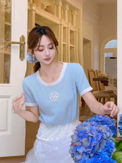 张心子【梦境幻想】高腰弹力温柔通勤网纱仙女裙半身裙 U2503073 商品图3