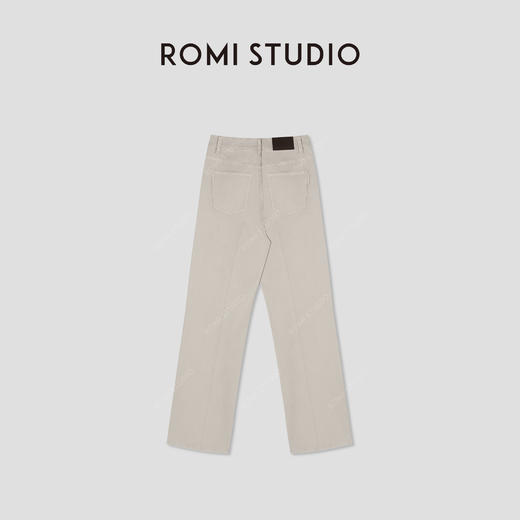 ROMI STUDIO“自然简约”棉质经典老钱高士线直筒牛仔裤 RWCSXD1867 商品图1