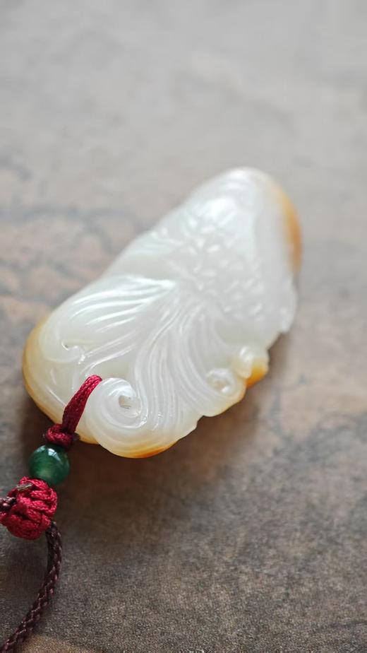 籽不语·小游好运·和田吊坠【嘉石606】 商品图3