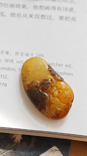 画行·同喜·和田秋梨皮吊坠【嘉石605】