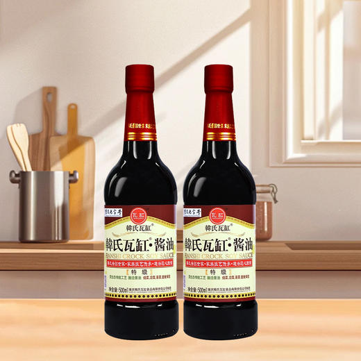 韩式瓦缸酱油500ml 特级 商品图4