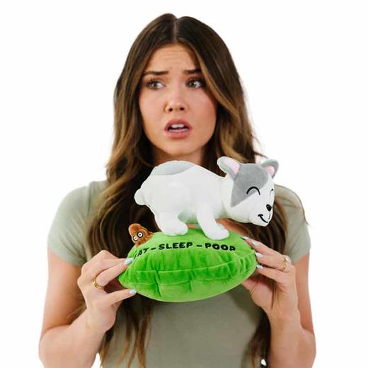 美国Punchkins蓬奇狗玩偶系列-法国斗牛犬 (20.3 *15.2 *17.8cm) 商品图1