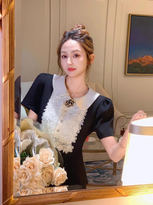 张心子【香感千金】miu系富家千金气质连衣裙 U2503054 商品图1