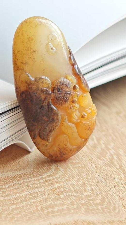 画行·同喜·和田秋梨皮吊坠【嘉石605】 商品图1