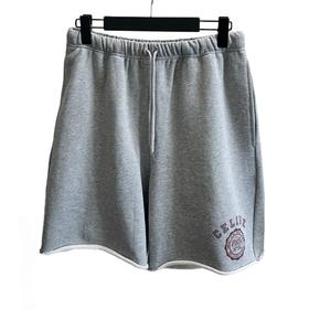 男款印章棉质短裤hu