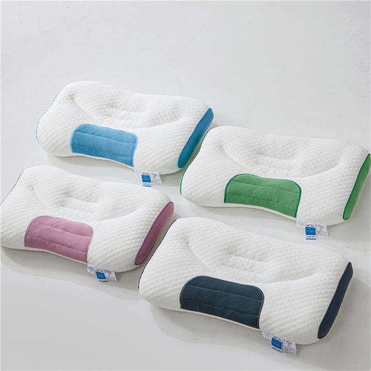 自然醒草本spa舒养枕决明子枕头护颈椎助睡眠一对装薰衣草枕芯家用护颈枕记忆整头芯男XK 商品图1