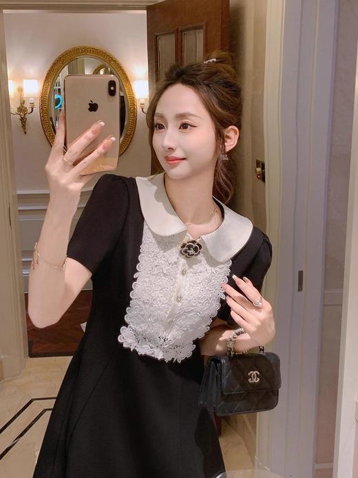 张心子【香感千金】miu系富家千金气质连衣裙 U2503054 商品图5