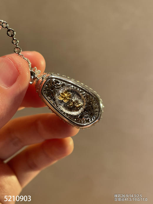 老坑艳绿如意吊坠【5210903】具体价格微信咨询 商品图8