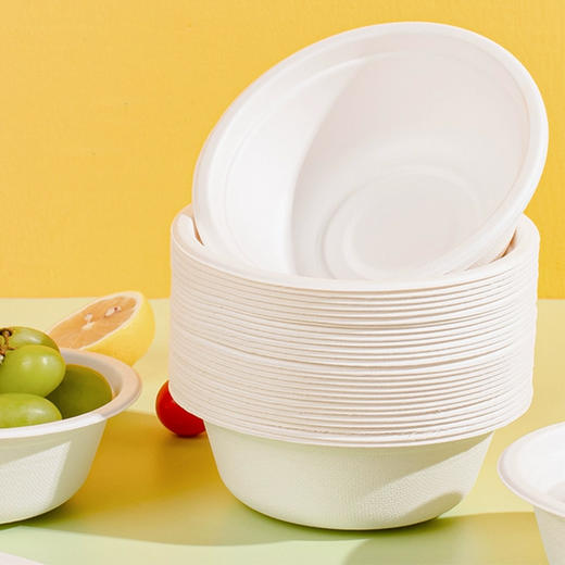 艾美尚可降解纸碗330ml*10只I 500ml*10只 商品图4