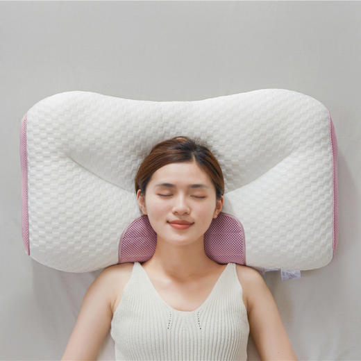 自然醒草本spa舒养枕决明子枕头护颈椎助睡眠一对装薰衣草枕芯家用护颈枕记忆整头芯男XK 商品图8