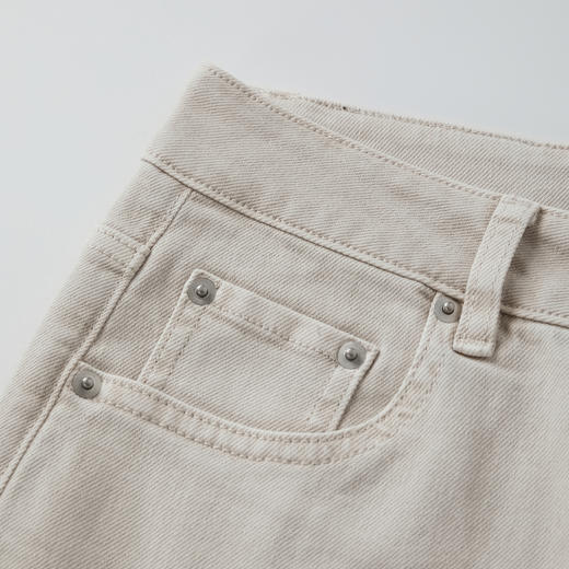 ROMI STUDIO“自然简约”棉质经典老钱高士线直筒牛仔裤 RWCSXD1867 商品图2