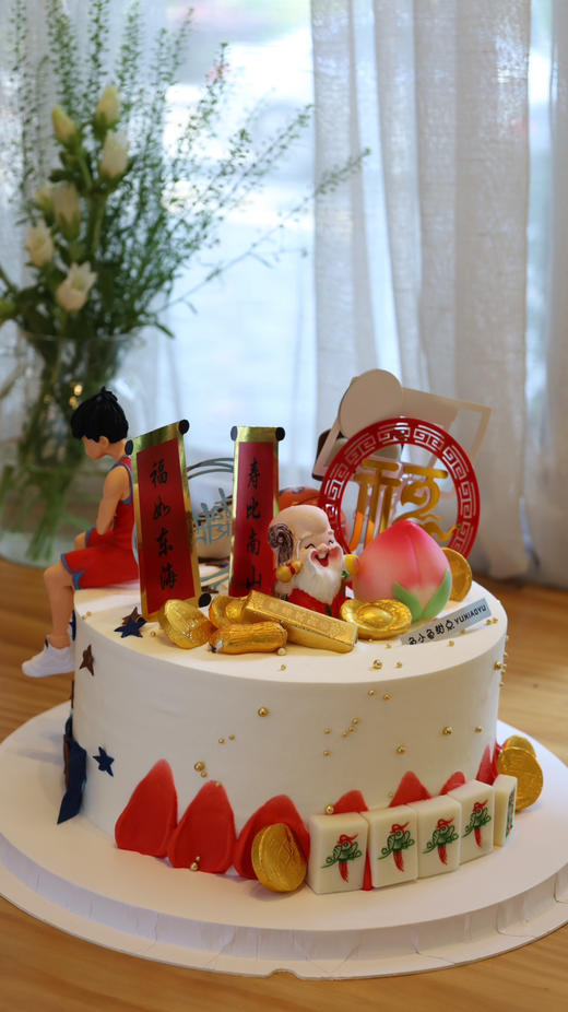 双面蛋糕（篮球+祝寿） 商品图2