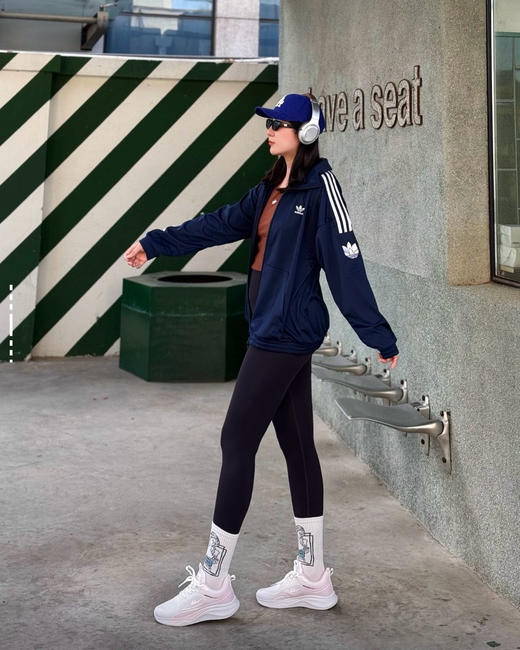 A.D originals RETRO元单 三条杠运动夹克外套 WT850 商品图2