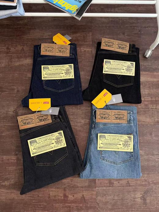 【xb1-0160】男子高街联名复古水洗宽松牛仔裤！！ 商品图1