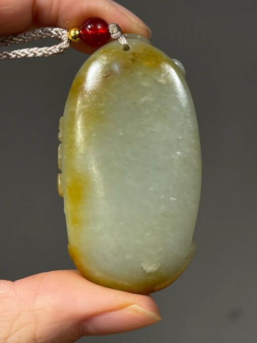 金沁青白玉雕虎戏猴随形原石，顺丰包邮 商品图11