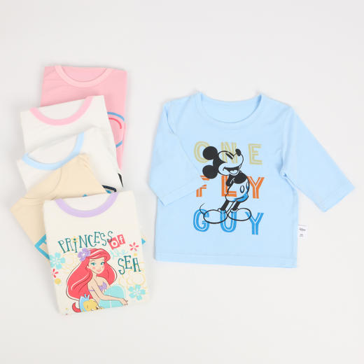 🤩【三枪&迪士尼儿童莫代尔七分家居套装】迪士尼服饰一直🉑是深受孩子喜爱的，时尚、童趣、个性是迪士尼的特点，🔺迪士尼的卡通形象更是深入人心，🌟所以深受小朋友喜欢 商品图3
