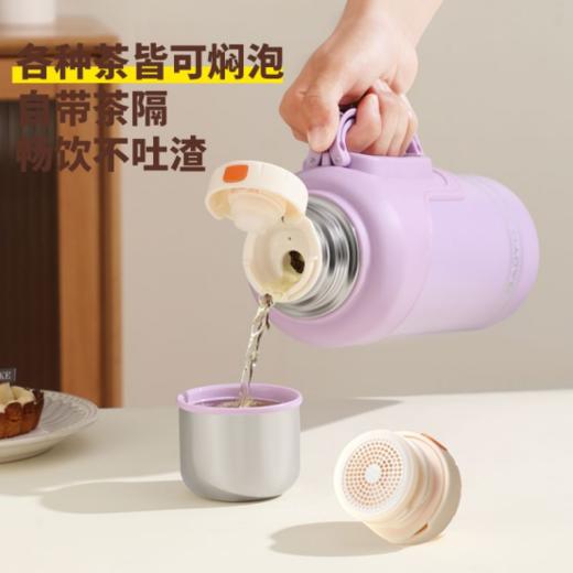 ✨宝子们，这焖茶壶太赞啦！高颜值实用好物“心水之选”丨【316不锈钢轻氧金刚大容量焖茶壶】316 不锈钢材质，安全放心✨大容量超实用！ 随时随地都能喝上热茶，爱了爱了💕 商品图2