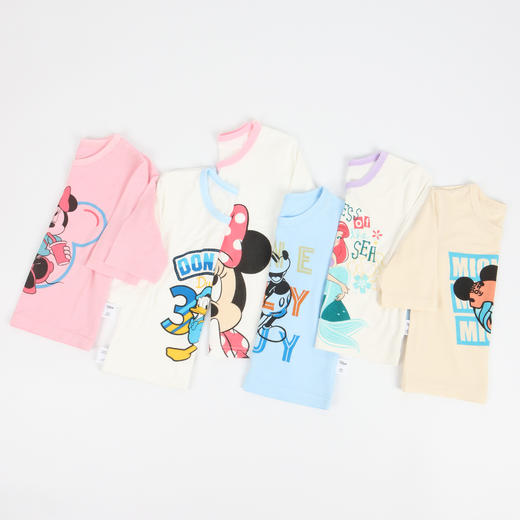 🤩【三枪&迪士尼儿童莫代尔七分家居套装】迪士尼服饰一直🉑是深受孩子喜爱的，时尚、童趣、个性是迪士尼的特点，🔺迪士尼的卡通形象更是深入人心，🌟所以深受小朋友喜欢 商品图5