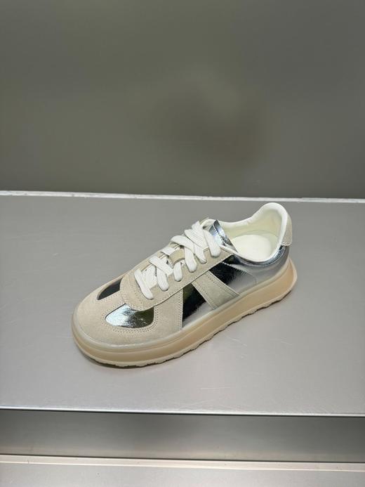 德训鞋女厚底休闲单鞋！2025春夏新款复古拼色百搭真皮板鞋运动鞋子！ 商品图7