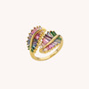 北京仓｜MYA-BAY-RAINBOW LEAVES-彩色树叶 戒指［比利时设计师］ 商品缩略图1