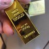 创意仿真金条金砖冰箱贴小金库小金块黄金条冰箱贴摆件 商品缩略图3