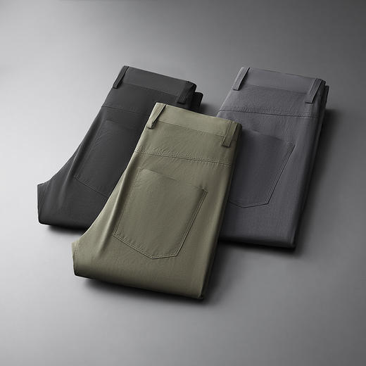 【三防】【DDP】YKK拉链大依优型大码弹力商务休闲裤加肥加大裤子大号西裤长裤胖子 商品图4