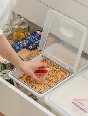 日本Asvel抽屉式米箱6KG 商品图4