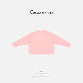 COCO ZONE 刘一一 2025新款简约纯色圆领长袖T恤CD2A0768