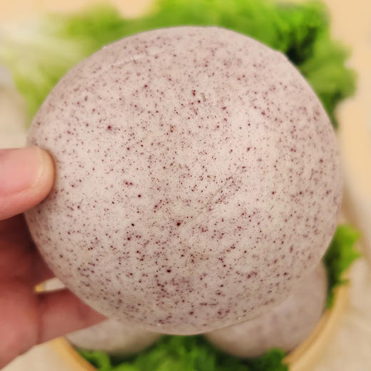 富世康粗粮馒头 紫薯黑米馒头早餐儿童老面饽饽早点加热即食 商品图9