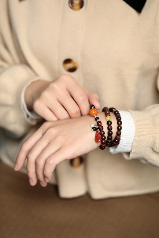 向雁°海黄原创手串7mm*68颗 商品图8