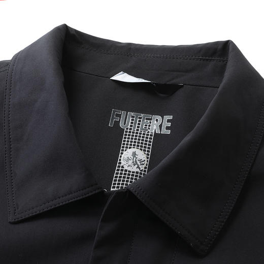 【DLS】大依优型大码翻领夹克外套加肥加大肥佬休闲上衣男士胖子 商品图4