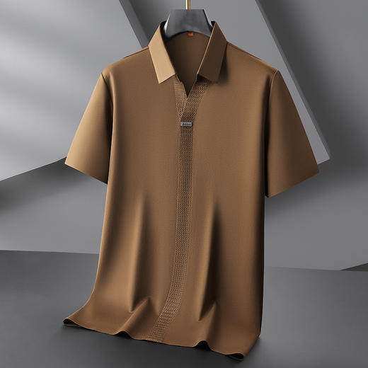 【DDP】大依优型大码短袖POLO衫加大码潮流半袖体恤夏季新款胖子宽松休闲男士胖子 商品图0