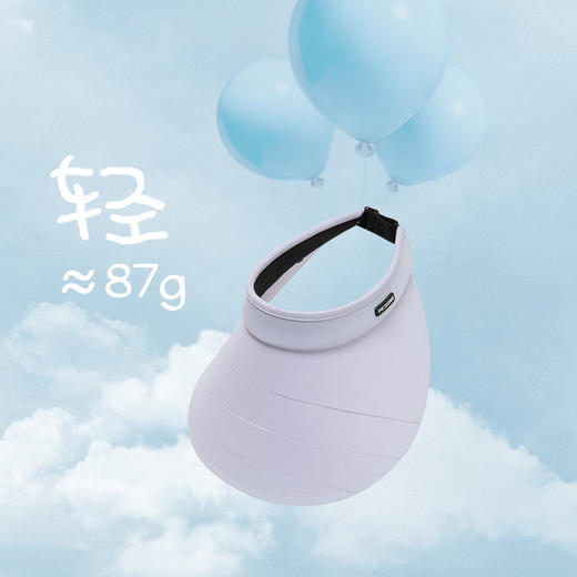 VVC 冰晶新款三折防晒帽太阳帽遮阳帽 商品图2