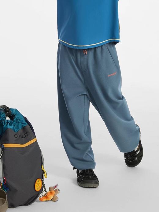 OUTnABOUT出门走走 25ss儿童凉感华夫格针织长裤 商品图0