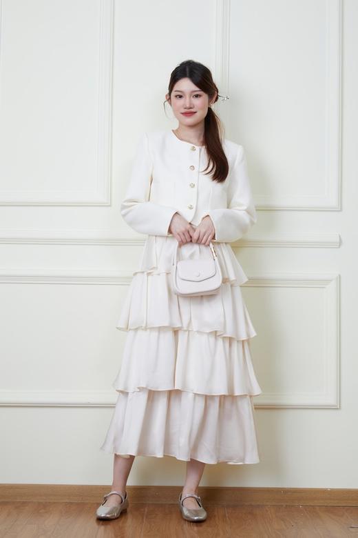 ELLA JADE 小香风外套蛋糕连衣裙套装 19912 商品图1