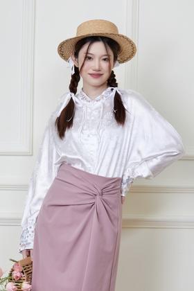 Le Malene 新中式国风提花衬衫 19911