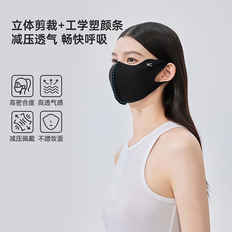 VVC玻尿酸润肤防晒口罩