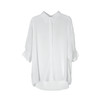 谜底大廓形衬衫七分袖女2025夏季新款通勤风简约白衬衣256MC6222 商品缩略图4